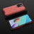 Carcasa Bumper Funda Silicona Transparente 360 Grados AM2 para Xiaomi Redmi Note 11 4G (2021) Rojo