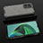 Carcasa Bumper Funda Silicona Transparente 360 Grados AM2 para Xiaomi Redmi Note 11E 5G Negro