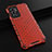 Carcasa Bumper Funda Silicona Transparente 360 Grados AM3 para OnePlus 9RT 5G Rojo