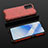 Carcasa Bumper Funda Silicona Transparente 360 Grados AM3 para Oppo A53s 5G Rojo
