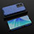 Carcasa Bumper Funda Silicona Transparente 360 Grados AM3 para Oppo A57e Azul