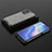 Carcasa Bumper Funda Silicona Transparente 360 Grados AM3 para Oppo Reno6 5G Negro