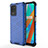 Carcasa Bumper Funda Silicona Transparente 360 Grados AM3 para Realme 9 5G India Azul