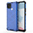 Carcasa Bumper Funda Silicona Transparente 360 Grados AM3 para Realme C21 Azul