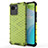 Carcasa Bumper Funda Silicona Transparente 360 Grados AM3 para Realme C30 Verde