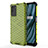 Carcasa Bumper Funda Silicona Transparente 360 Grados AM3 para Realme V11s 5G Verde