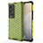 Carcasa Bumper Funda Silicona Transparente 360 Grados AM3 para Vivo X60 Pro+ Plus 5G Verde