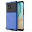 Carcasa Bumper Funda Silicona Transparente 360 Grados AM3 para Vivo X80 5G Azul