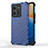 Carcasa Bumper Funda Silicona Transparente 360 Grados AM3 para Vivo X80 Lite 5G Azul