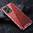 Carcasa Bumper Funda Silicona Transparente 360 Grados AM3 para Xiaomi Redmi Note 11T Pro 5G Rojo