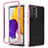 Carcasa Bumper Funda Silicona Transparente 360 Grados JX1 para Samsung Galaxy A72 5G Rosa