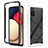 Carcasa Bumper Funda Silicona Transparente 360 Grados JX1 para Samsung Galaxy M02s Blanco