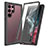 Carcasa Bumper Funda Silicona Transparente 360 Grados M03 para Samsung Galaxy S22 Ultra 5G Negro