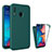 Carcasa Bumper Funda Silicona Transparente 360 Grados MJ1 para Samsung Galaxy M10S Verde