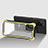 Carcasa Bumper Funda Silicona Transparente 360 Grados para Samsung Galaxy A91 Amarillo