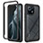 Carcasa Bumper Funda Silicona Transparente 360 Grados para Xiaomi Mi 11 Lite 4G Negro