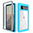 Carcasa Bumper Funda Silicona Transparente 360 Grados ZJ1 para Google Pixel 6 5G Azul Cielo