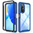 Carcasa Bumper Funda Silicona Transparente 360 Grados ZJ1 para Huawei Nova 9 SE Azul