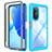 Carcasa Bumper Funda Silicona Transparente 360 Grados ZJ1 para Huawei Nova 9 SE Azul Cielo