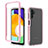 Carcasa Bumper Funda Silicona Transparente 360 Grados ZJ1 para Samsung Galaxy A04s Rosa
