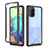 Carcasa Bumper Funda Silicona Transparente 360 Grados ZJ1 para Samsung Galaxy A71 4G A715 Negro