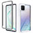 Carcasa Bumper Funda Silicona Transparente 360 Grados ZJ1 para Samsung Galaxy M60s Blanco