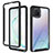 Carcasa Bumper Funda Silicona Transparente 360 Grados ZJ1 para Samsung Galaxy M60s Negro