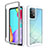 Carcasa Bumper Funda Silicona Transparente 360 Grados ZJ3 para Samsung Galaxy A52 5G Blanco