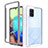 Carcasa Bumper Funda Silicona Transparente 360 Grados ZJ3 para Samsung Galaxy A71 4G A715 Blanco
