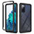 Carcasa Bumper Funda Silicona Transparente 360 Grados ZJ3 para Samsung Galaxy S20 FE (2022) 5G Negro