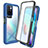 Carcasa Bumper Funda Silicona Transparente 360 Grados ZJ3 para Xiaomi Redmi 10 (2022) Azul