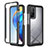 Carcasa Bumper Funda Silicona Transparente 360 Grados ZJ4 para Xiaomi Mi 10T 5G Negro