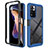 Carcasa Bumper Funda Silicona Transparente 360 Grados ZJ4 para Xiaomi Mi 11i 5G (2022) Azul