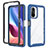 Carcasa Bumper Funda Silicona Transparente 360 Grados ZJ4 para Xiaomi Mi 11i 5G Azul