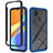 Carcasa Bumper Funda Silicona Transparente 360 Grados ZJ4 para Xiaomi POCO C31 Azul