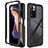 Carcasa Bumper Funda Silicona Transparente 360 Grados ZJ4 para Xiaomi Poco X4 NFC Negro