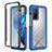 Carcasa Bumper Funda Silicona Transparente 360 Grados ZJ4 para Xiaomi Redmi K30S 5G Azul