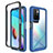 Carcasa Bumper Funda Silicona Transparente 360 Grados ZJ4 para Xiaomi Redmi Note 11 4G (2021) Azul