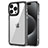 Carcasa Bumper Funda Silicona Transparente AC1 para Apple iPhone 16 Pro Max Negro