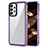 Carcasa Bumper Funda Silicona Transparente AC1 para Samsung Galaxy A52 5G Purpura Claro