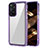 Carcasa Bumper Funda Silicona Transparente AC1 para Xiaomi Redmi Note 11 Pro 5G Purpura Claro