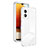 Carcasa Bumper Funda Silicona Transparente Espejo H01P para Motorola Moto E13 Blanco