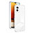 Carcasa Bumper Funda Silicona Transparente Espejo H01P para Motorola Moto E22 Blanco