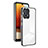Carcasa Bumper Funda Silicona Transparente Espejo H01P para Motorola Moto G53j 5G Negro