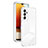 Carcasa Bumper Funda Silicona Transparente Espejo H01P para Samsung Galaxy S21 FE 5G Blanco