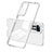 Carcasa Bumper Funda Silicona Transparente Espejo H01P para Xiaomi Redmi Note 11 Pro 4G Blanco