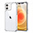 Carcasa Bumper Funda Silicona Transparente Espejo H04 para Apple iPhone 12 Claro