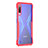 Carcasa Bumper Funda Silicona Transparente Espejo M01 para Huawei P Smart Pro (2019) Rojo