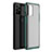 Carcasa Bumper Funda Silicona Transparente Espejo M01 para OnePlus 8T 5G Verde