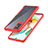 Carcasa Bumper Funda Silicona Transparente Espejo M02 para Samsung Galaxy A71 5G Rojo